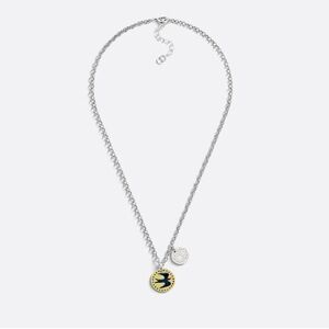 New Dior x Hylton Nel Bird Pendant Silver Necklace